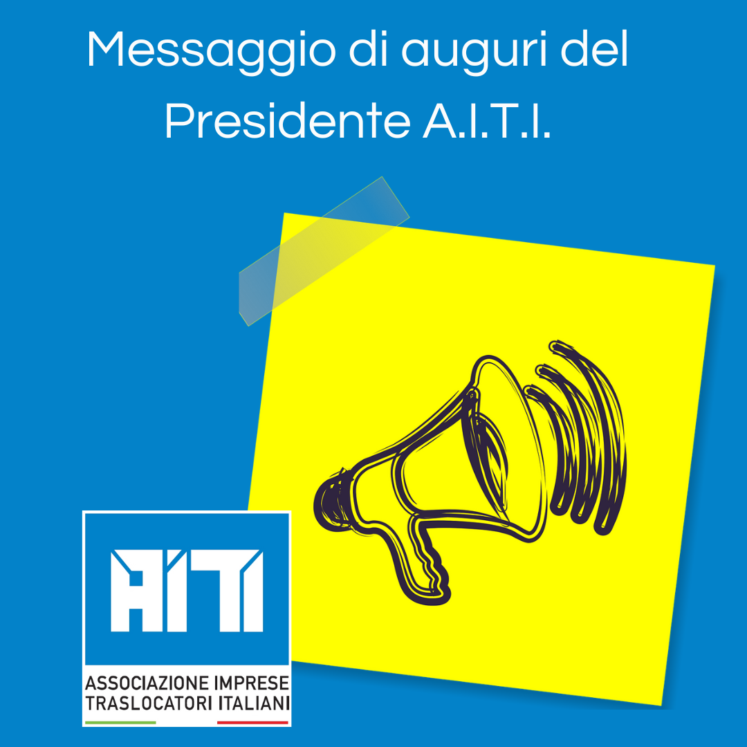 Featured image for “Messaggio di auguri del Presidente AITI – Alessandro Russo”